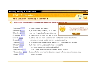 新时代交互英语读写译2第二单元答案截图