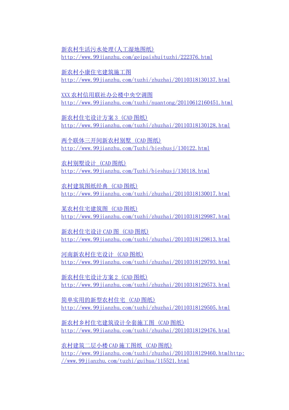 整理了很多别墅设计图纸 下载_第2页