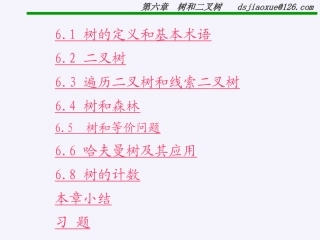 数据结构第六章1