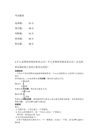 数据结构复习-铁宇彤完整版 v.0.1