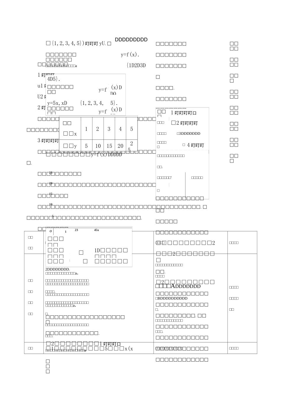 《函数的表示法》教学设计_第1页