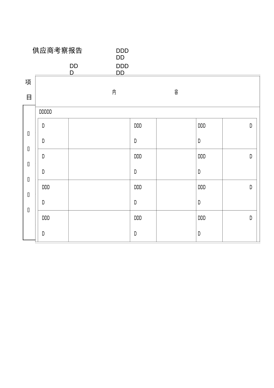 供应商考察报告_第1页