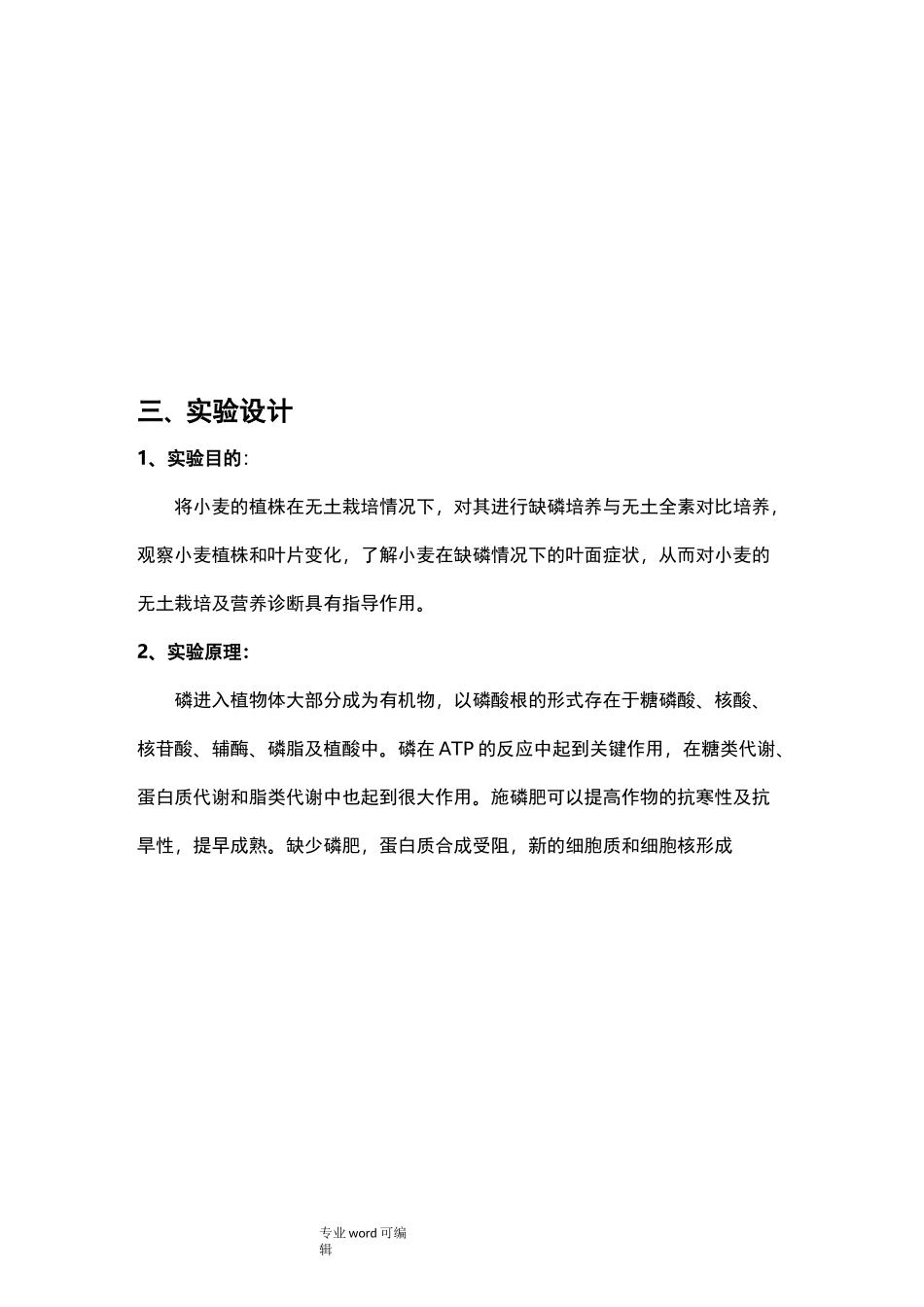 无土栽培实验报告_第2页