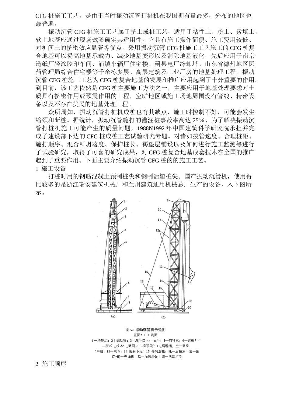 振动沉管CFG桩施工工艺_第2页