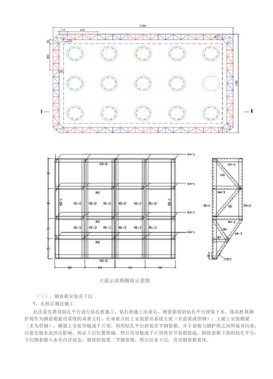 钢套箱(沉箱)围堰工艺_第2页