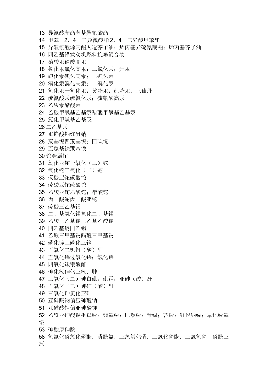 易制毒化学品目录资料_第2页