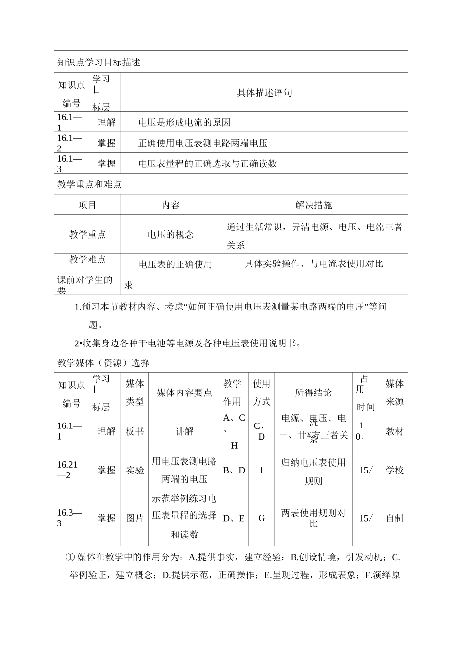 《电压》教案_第2页