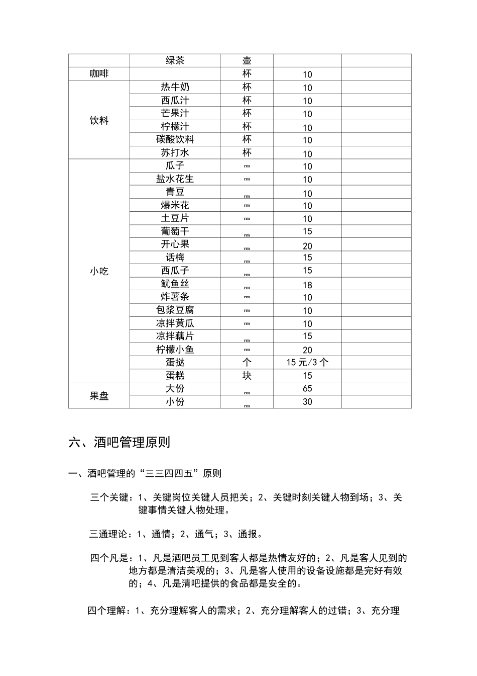 清吧经营策划书_第3页