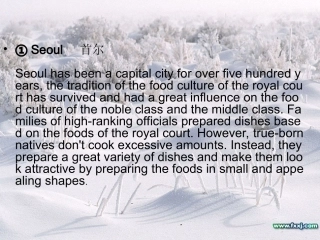 local dishes