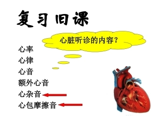 心脏体检--心杂音听诊