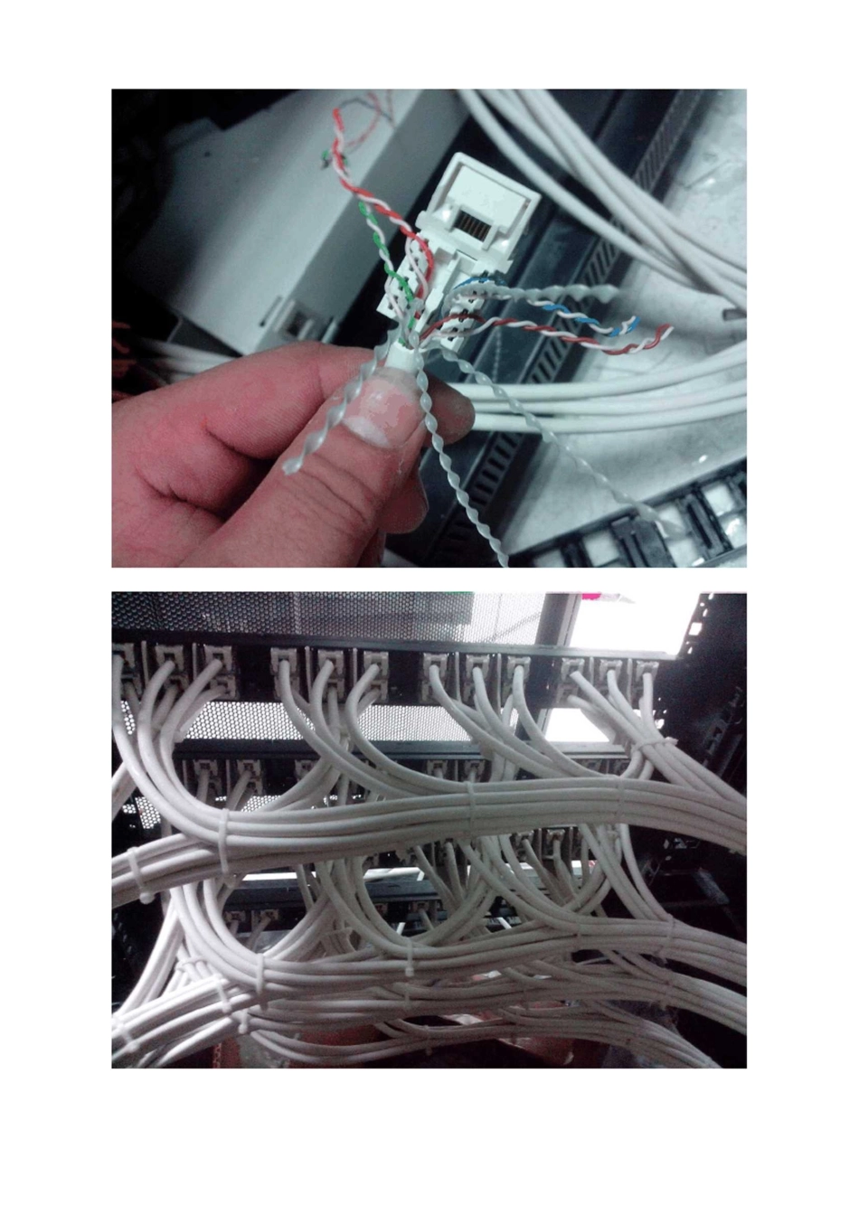 机柜内理线工艺和施工图片_第3页