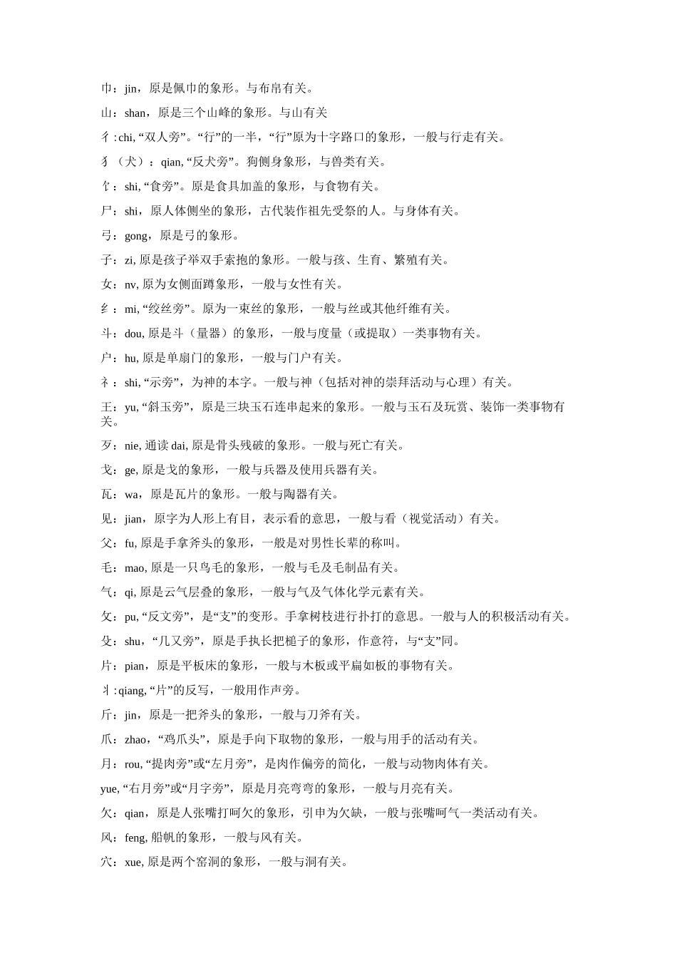 偏旁部首的由来_第2页