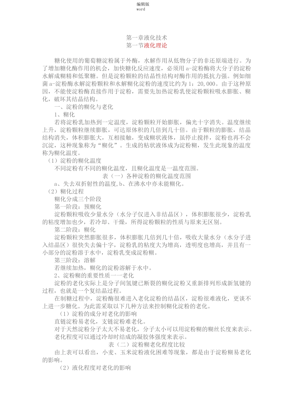 淀粉的液化技术_第1页