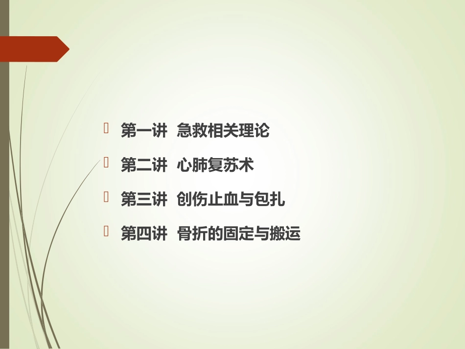 现场急救-理论、心肺复苏、创伤处理、骨折处理_第2页
