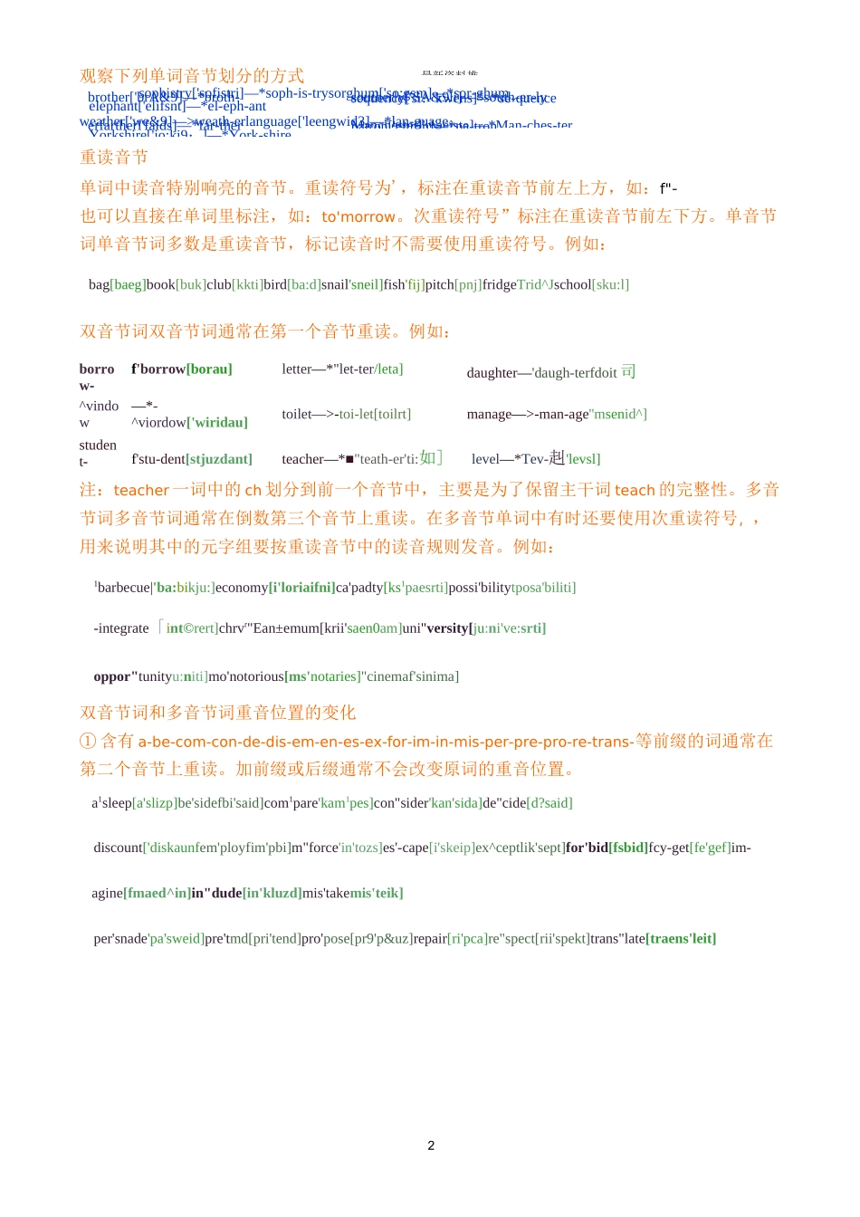音节的划分精编版_第2页