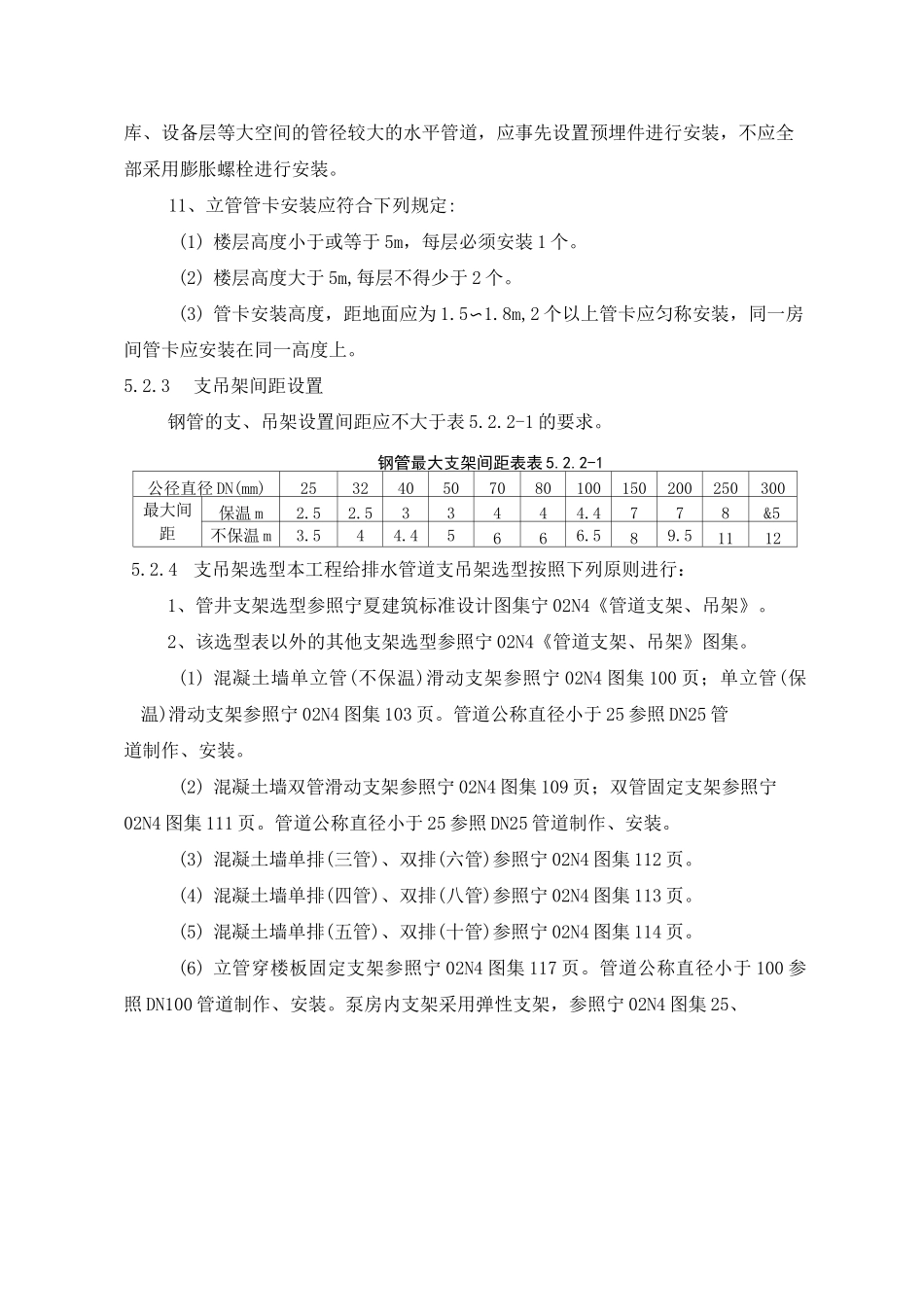 支架制作安装及选型_第2页