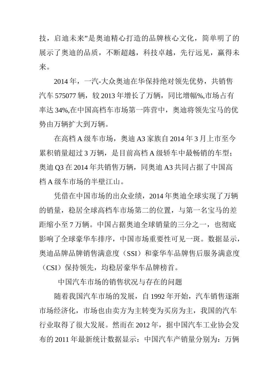 奥迪汽车营销环境与营销能力_第2页