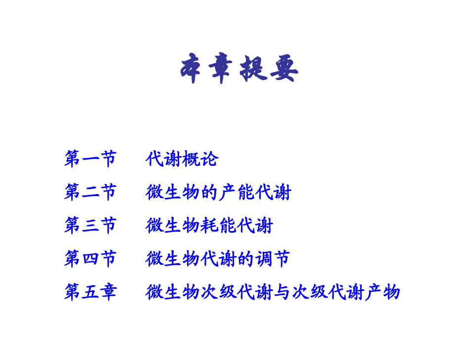 第六章 微生物的代谢_第2页