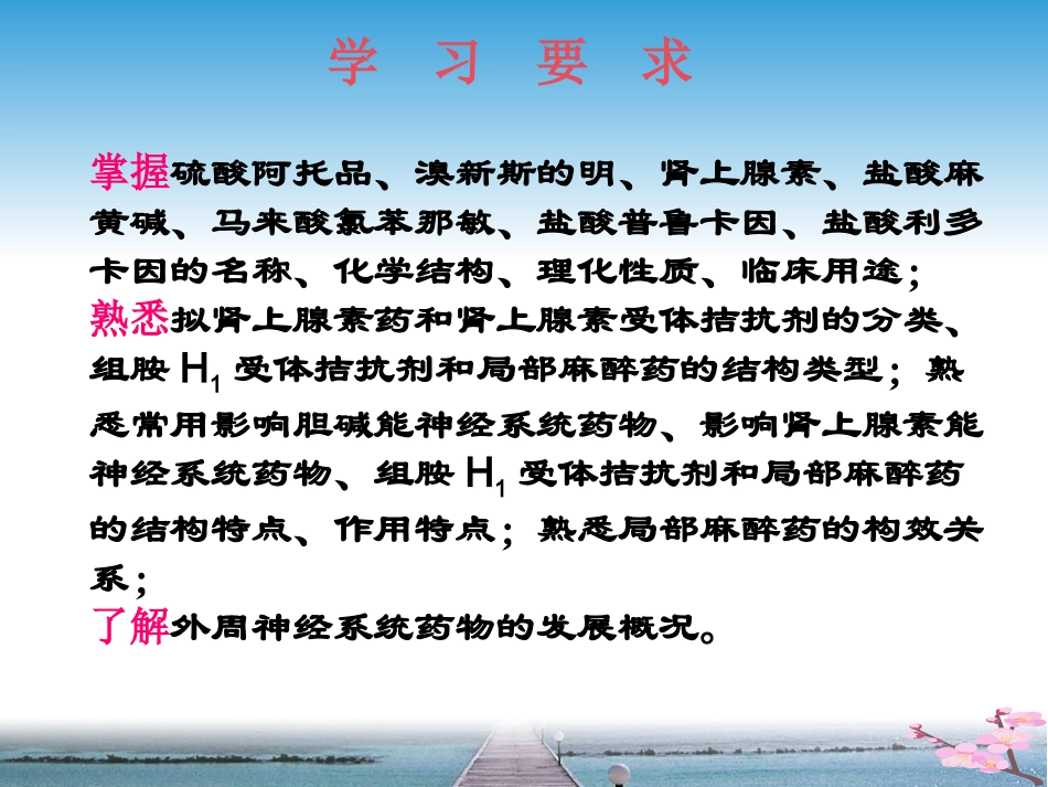 第三章 外周神经系统药物_第3页
