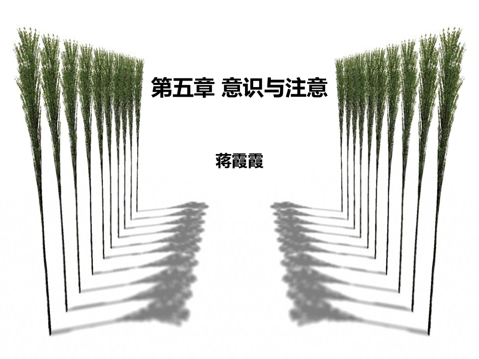 第五章 意识和注意_第1页