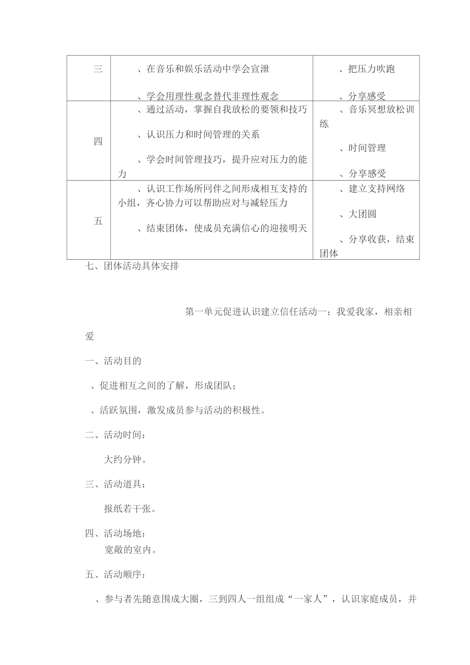 压力放松团体辅导与方案_第2页