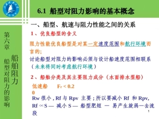 船舶阻力第六章