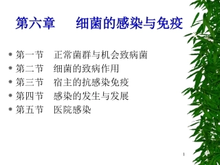 C6细菌感染与免疫