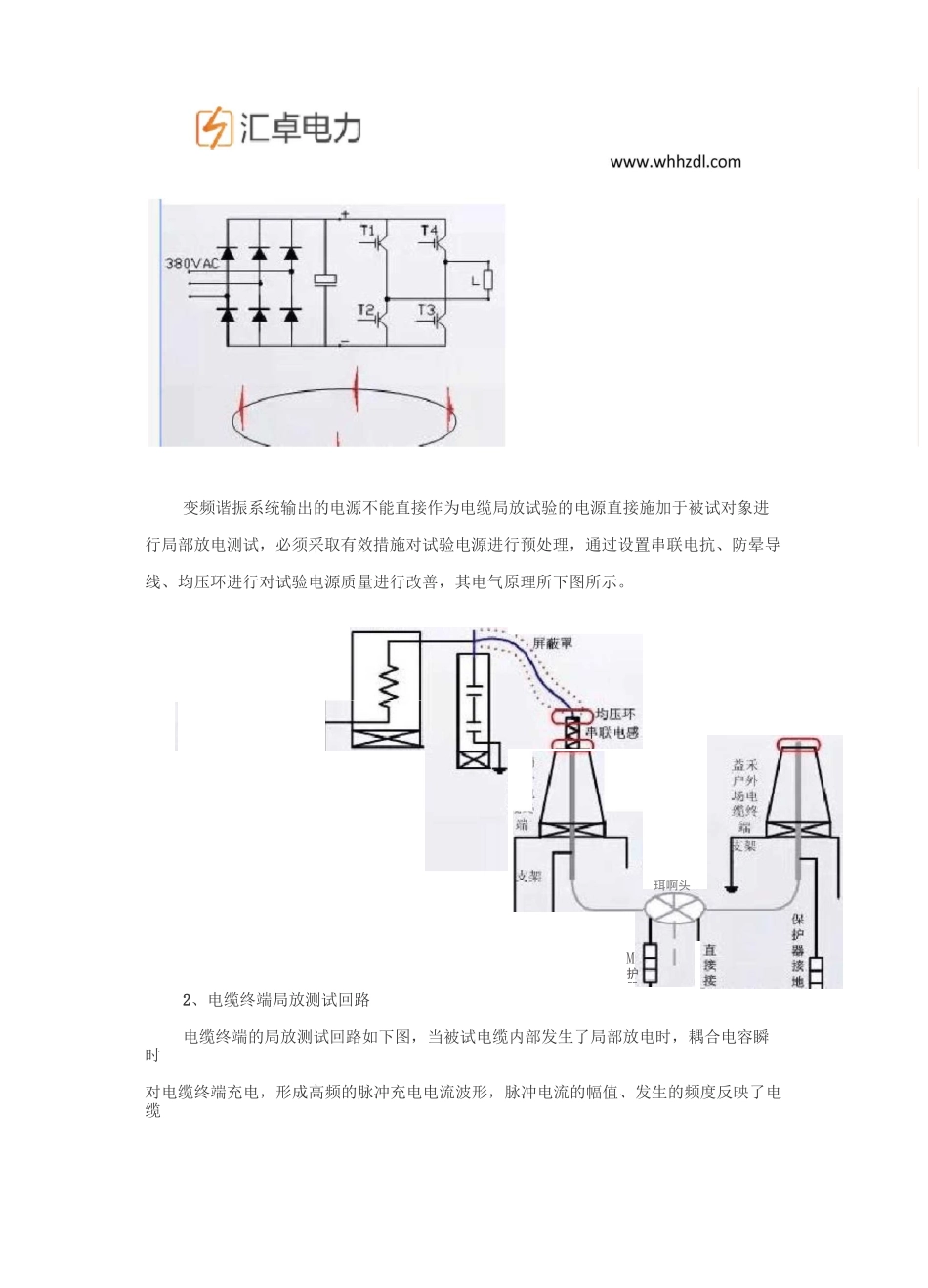 高压电力电缆局放测试的方法_第2页