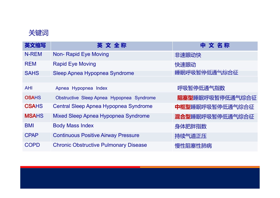 睡眠呼吸暂停低通气综合征_第3页