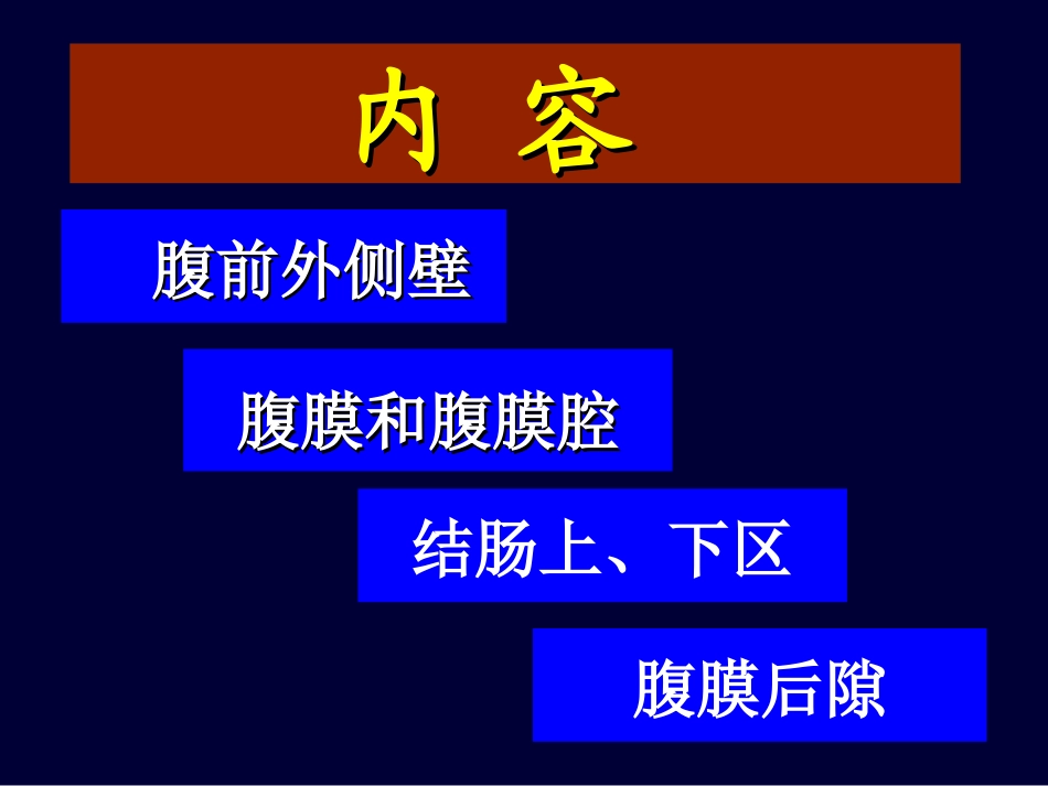 局部解剖学 腹部_第2页