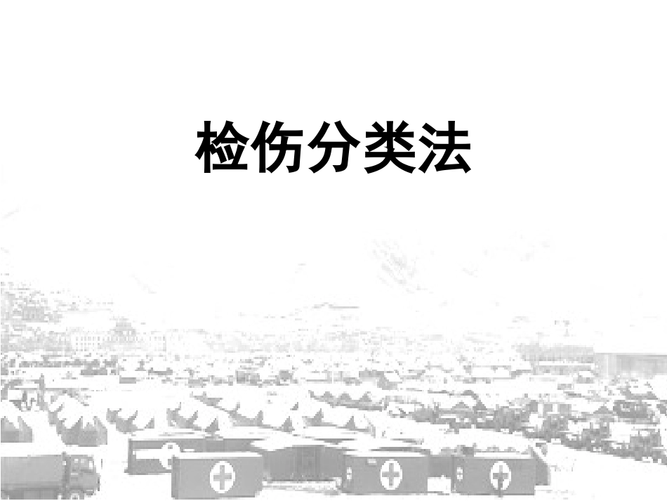 灾害现场检伤分类_第1页