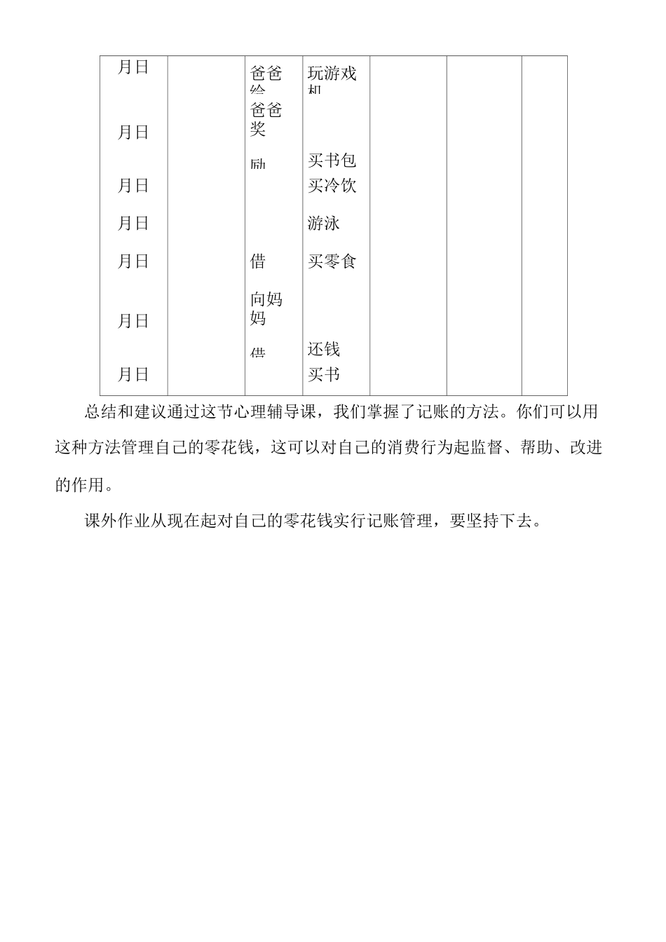 班级心理辅导记录_第3页