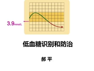 低血糖低血糖识别与防治