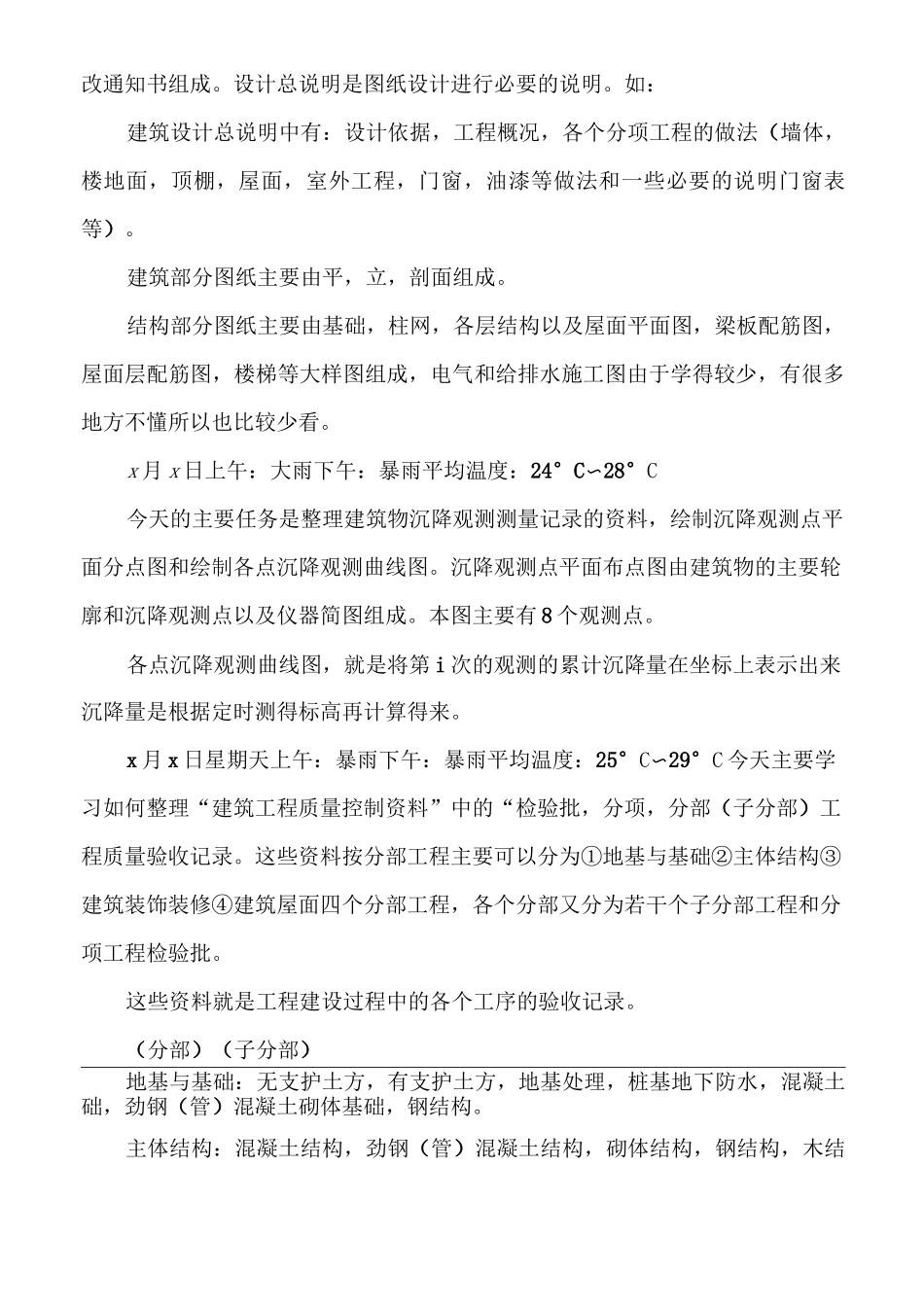 工程实习工作日记20篇_第3页