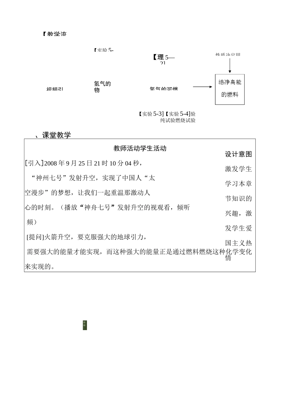 洁净的燃料--氢气教学设计_第3页