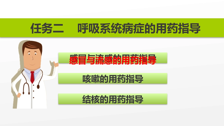项目三常见病症用药指导-2呼吸系统的用药指导_第3页