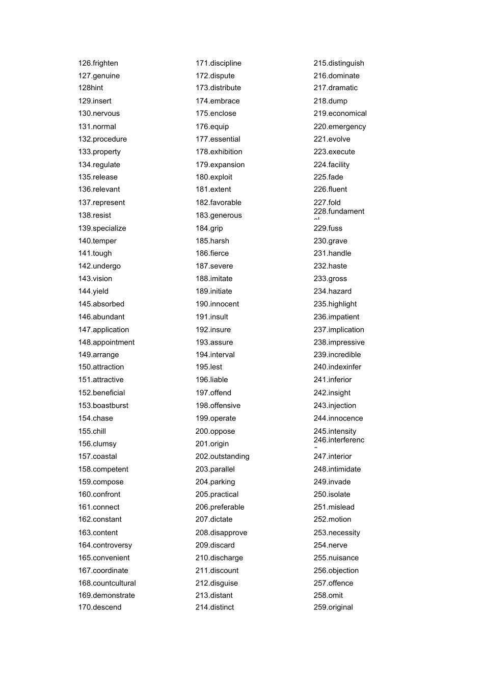 (完整版)专升本英语高频词汇_第2页