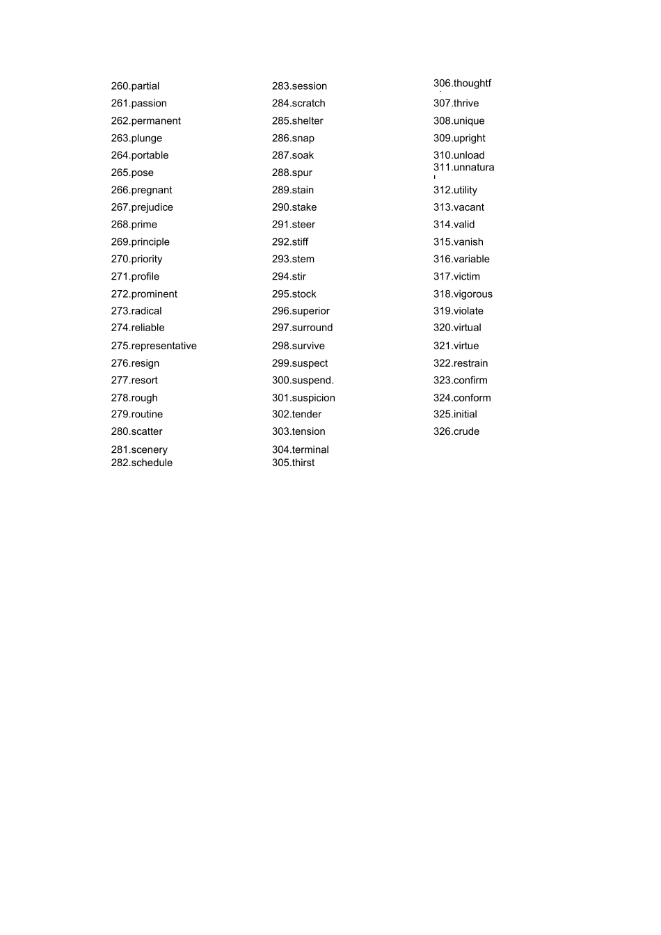 (完整版)专升本英语高频词汇_第3页