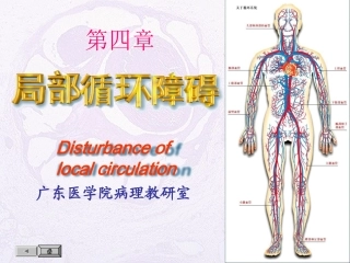 局部血液及体液循环障碍