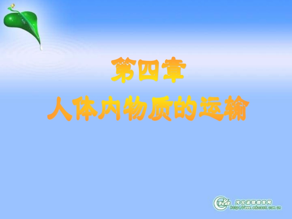 流动的组织—血液123456_第3页