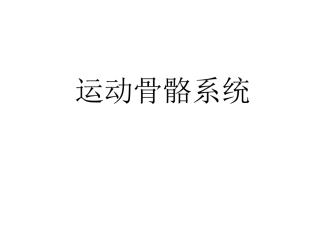 脊柱骨胳系统MRI图片