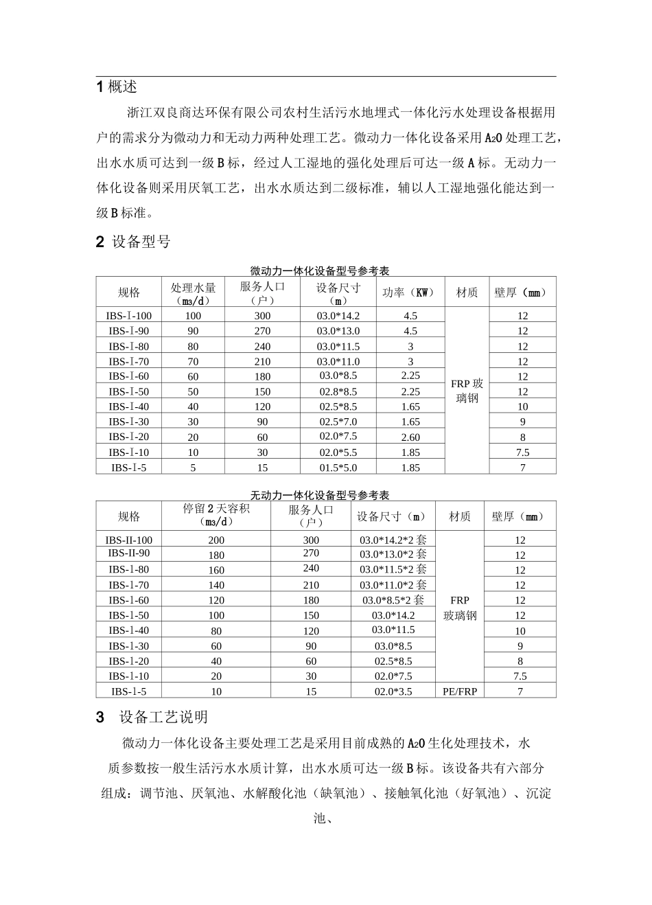 一体化污水处理设备调试操作指导手册(完整版)双良商达_第3页