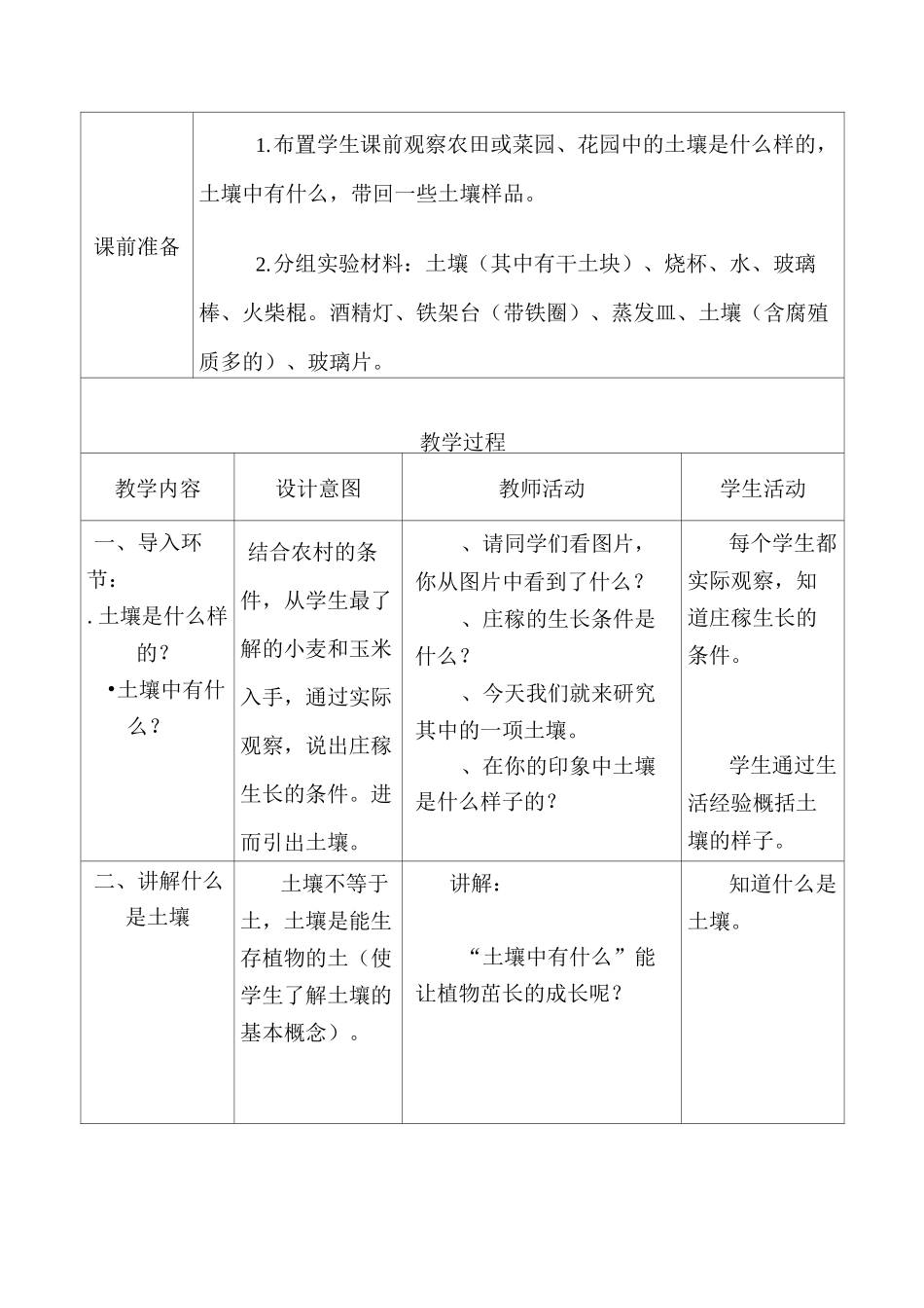 《土壤的成分》教学设计_第2页