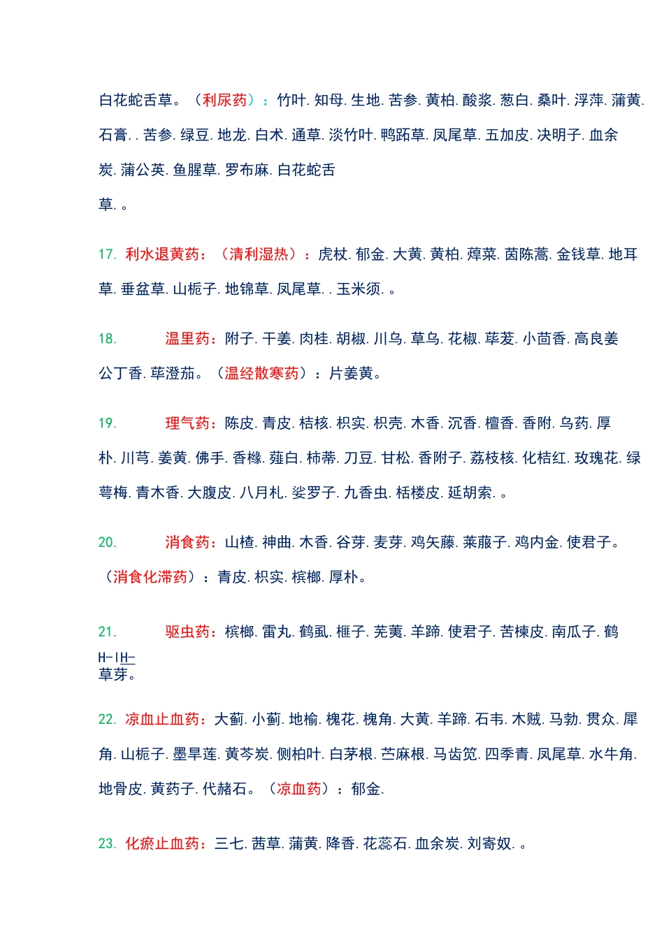 中药大全及功效_第3页