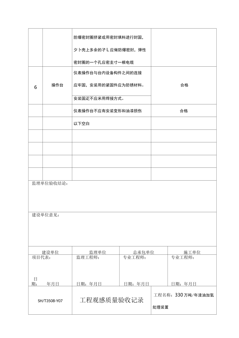 工程观感质量验收记录_第3页