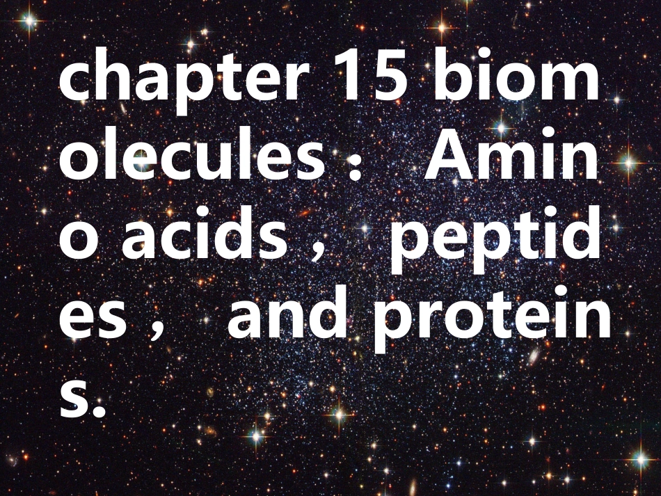 蛋白质英文课件protein_第1页