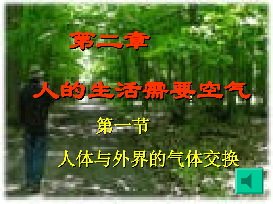 人体与外界的气体交换_第1页