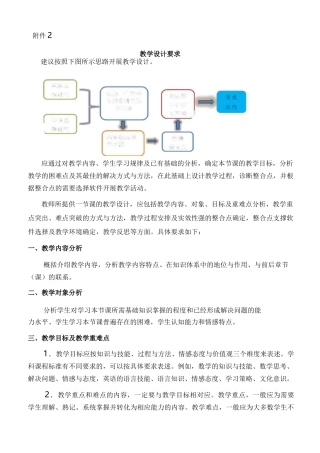信息技术与教学活动融合优质课大赛要求
