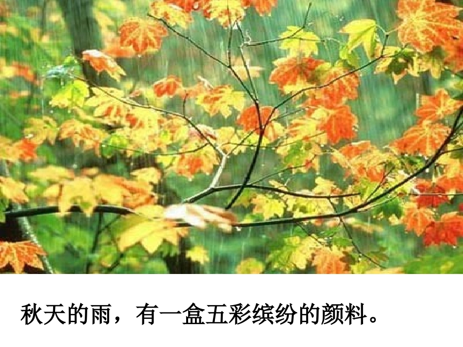 仿写秋天的雨_第2页