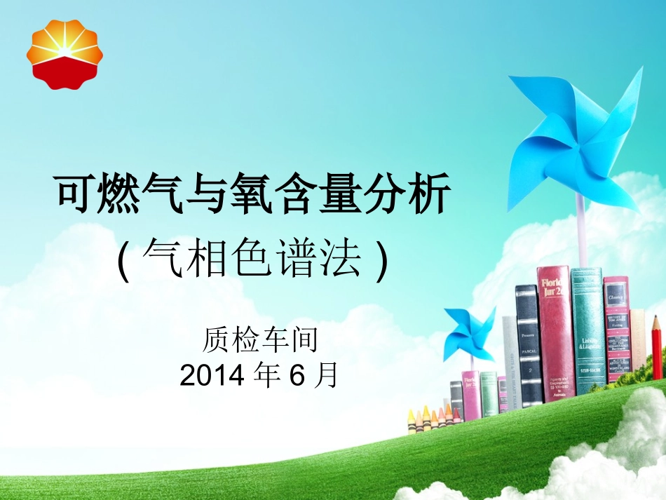 气相色谱氧含量可燃气分析_第1页